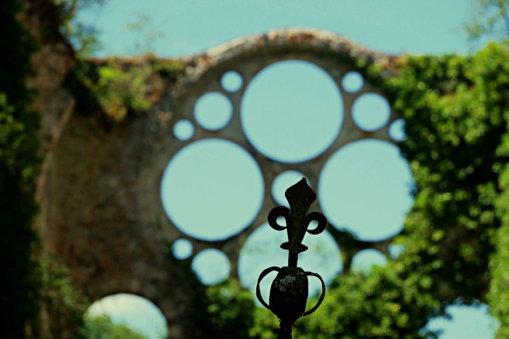 The medieval Abbey des Vaux de Cernay