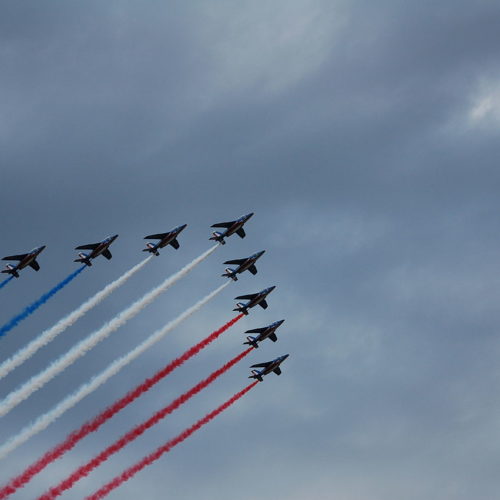 Bastille day in France